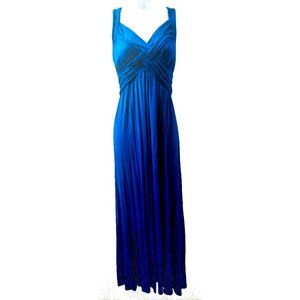 New York & Company - Women's Maxi Blue Dress